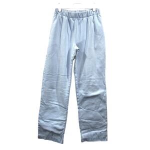 JOHN GALT Light Blue Cotton Elastic Waist Casual Sweat Pants